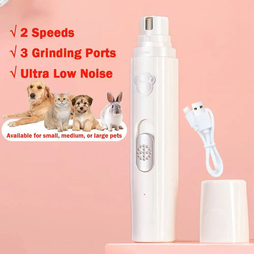 Electric pet nail grinder